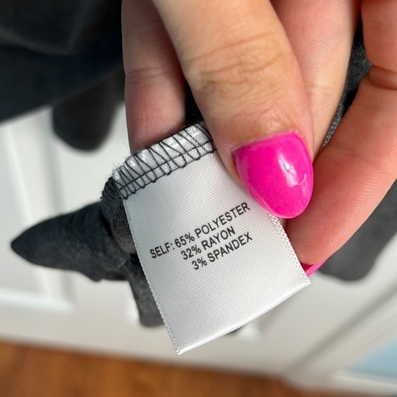 NWT Jane and Delancey Gray Tiered Long Sleeve Dress Size Small - Picture 4 of 8